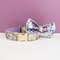 Anywags Pet Bow Collar Purple Floral Stylish Accessory 1