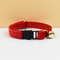 AnyWags Cat Collar Cherry Red Large With Safety Buckle 2