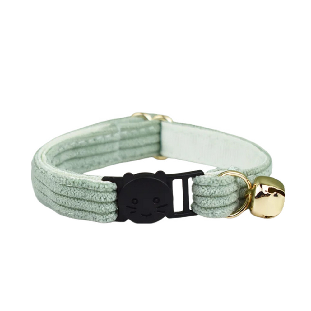 AnyWags Cat Collar Mint Green Large With Safety Buckle 0