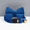AnyWags Cat Collar Blue Large Bow With Safety Buckle 1