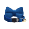 AnyWags Cat Collar Blue Large Bow With Safety Buckle 0