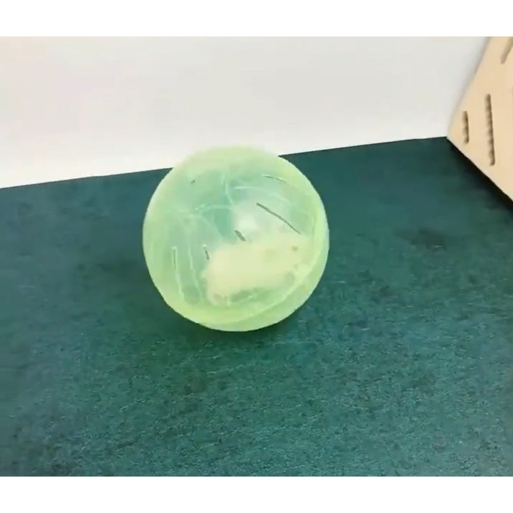 Anywags Pet Toys Yellow Hamster Mouse Soft Running Ball 1