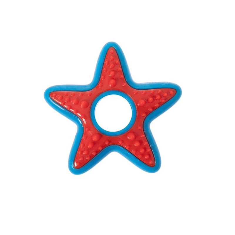 Anywags Pet Toys Safety Rubber Teething Star Chew For Dogs 4