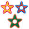Anywags Pet Toys Safety Rubber Teething Star Chew For Dogs 0