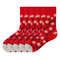 Anysox 5 Pairs Red Size 59 Fashion Knitted Socks 0