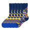Anysox 5 Pairs Dark Blue Size 59 Fashion Knitted Socks 0