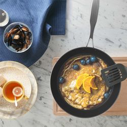 soga stainless steel fry pan 20cm frying pan induction frypan non stick interior