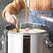 SOGA 35L Stainless Steel Insulated Stock Pot Hot Cold Beverage Container 3