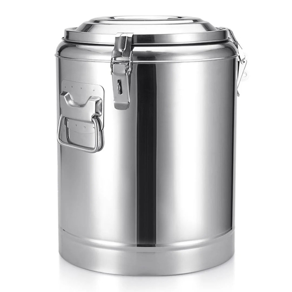 SOGA 30L Stainless Steel Insulated Stock Pot Hot Cold Beverage Container 1