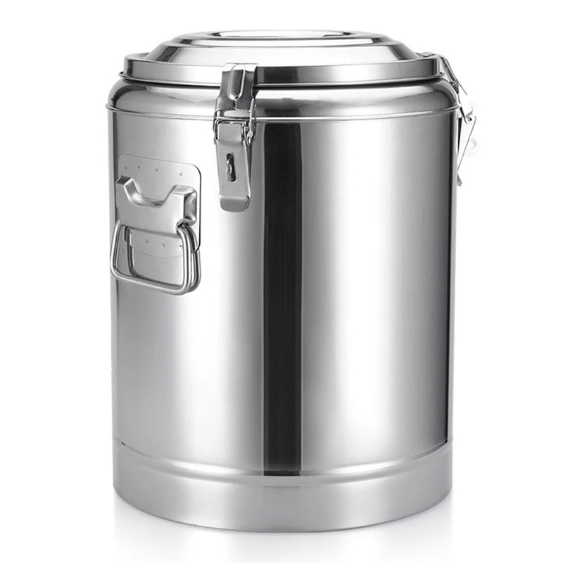 SOGA 30L Stainless Steel Insulated Stock Pot Hot Cold Beverage Container 1