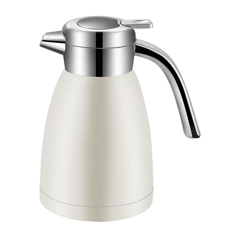 SOGA 12L Stainless Steel Insulated Vacuum Flask Coffee Water Jug Thermal White 0