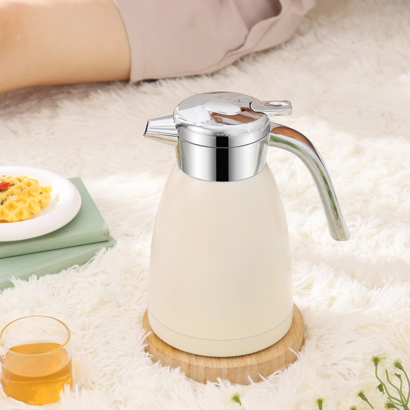 SOGA 12L Stainless Steel Insulated Vacuum Flask Coffee Water Jug Thermal White 2