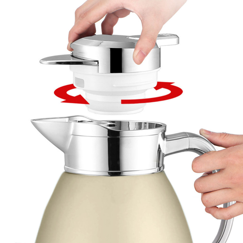 Soga 23L Gold Color 3Layer Vacuum Insulated Stainless Steel Flask 6