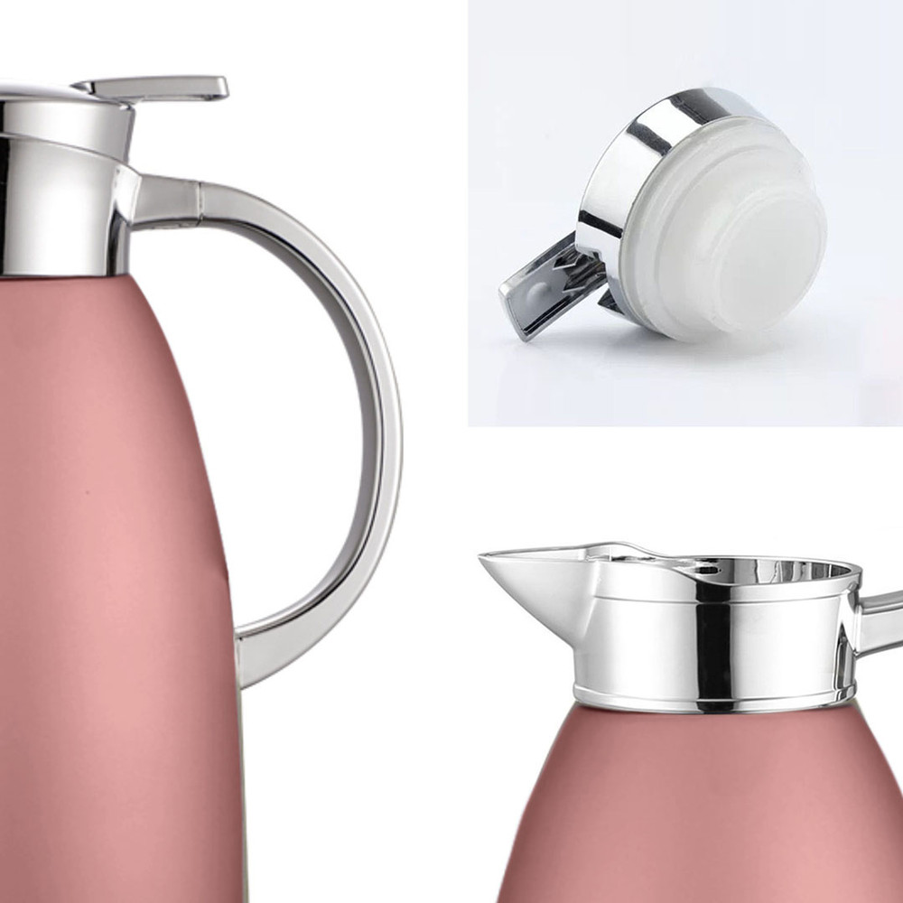 Soga 23L Rose Color 3Layer Vacuum Insulated Stainless Steel Flask 7
