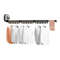SOGA 1275cm WallMounted Clothing Dry Foldable Rack 0