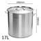 SOGA Stainless Steel 17L Stockpot 2