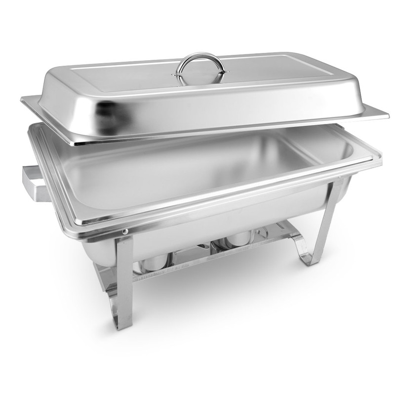 SOGA 9L Stainless Steel Chafing Food Warmer Catering Dish Full Size 0