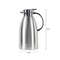 SOGA 2X 18L Stainless Steel Insulated Vacuum Flask Water Coffee Jug Thermal 4
