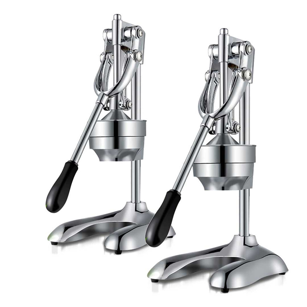 SOGA 2x Stainless Steel Manual Juicer Hand Press Juice Extractor Squeezer Orange Citrus 0