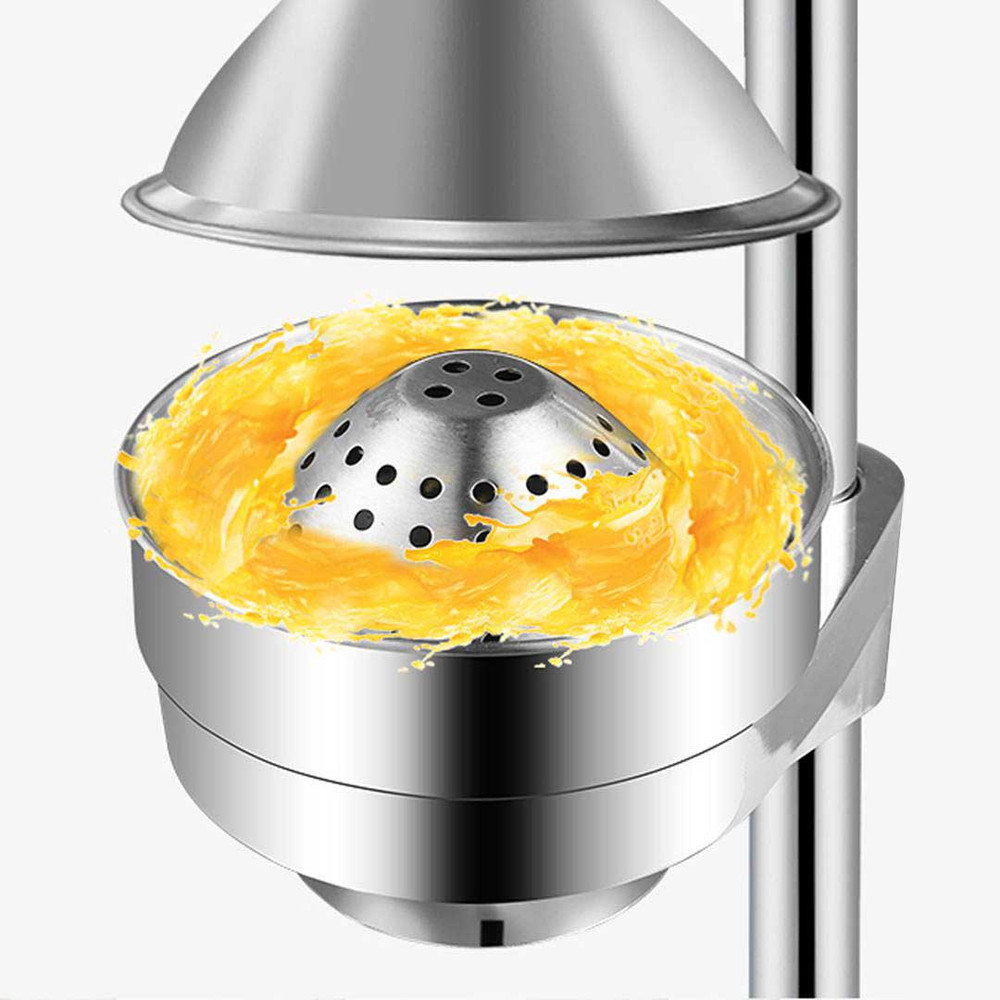 SOGA 2x Stainless Steel Manual Juicer Hand Press Juice Extractor Squeezer Orange Citrus 3