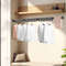 SOGA 2X 1275cm WallMounted Clothing Dry Rack Retractable SpaceSaving Foldable Hanger 3