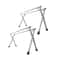 SOGA 2X 24m Portable Standing Clothes Drying Rack Foldable SpaceSaving Laundry Holder Indoor Outdoo