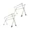 SOGA 2X 24m Portable Standing Clothes Drying Rack Foldable SpaceSaving Laundry Holder 3 Poles 0