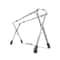 SOGA 2X 24m Portable Standing Clothes Drying Rack Foldable SpaceSaving Laundry Holder With Wheels 2