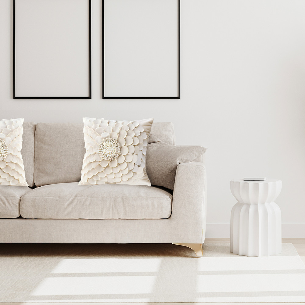 SOGA 2X 45cm Pillow Sunflower Cover 100 Cotton Covers Linen Case Cushion Throw Pillow 3