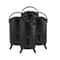 SOGA 4X 12L Stainless Steel Insulated Milk Tea Barrel Hot And Cold Beverage Dispenser Container Wit