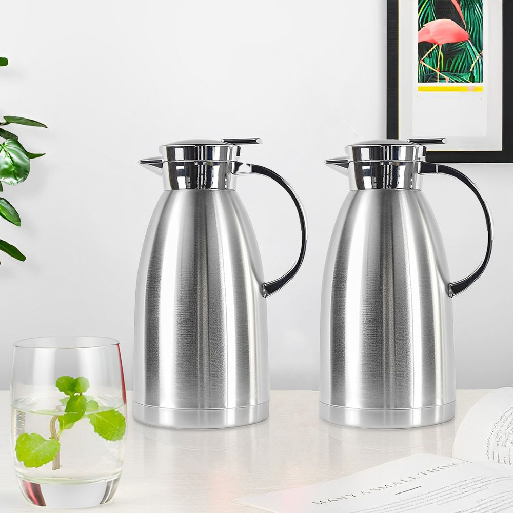 SOGA 2X 18L Stainless Steel Insulated Vacuum Flask Water Coffee Jug Thermal 0
