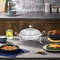 SOGA Stainless Steel Round Buffet Chafing Dish Cater Food Warmer Chafer With Glass Top Lid 6