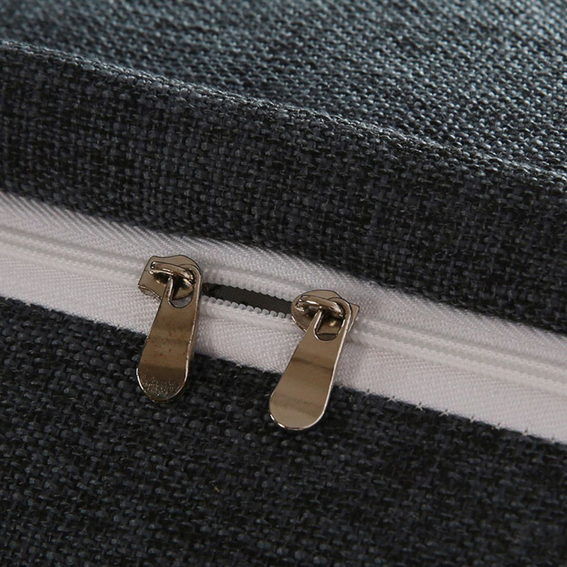 SOGA 4X 100cm Dark Grey Triangular Wedge Bed Pillow Headboard Backrest Bedside Tatami Cushion Home 8