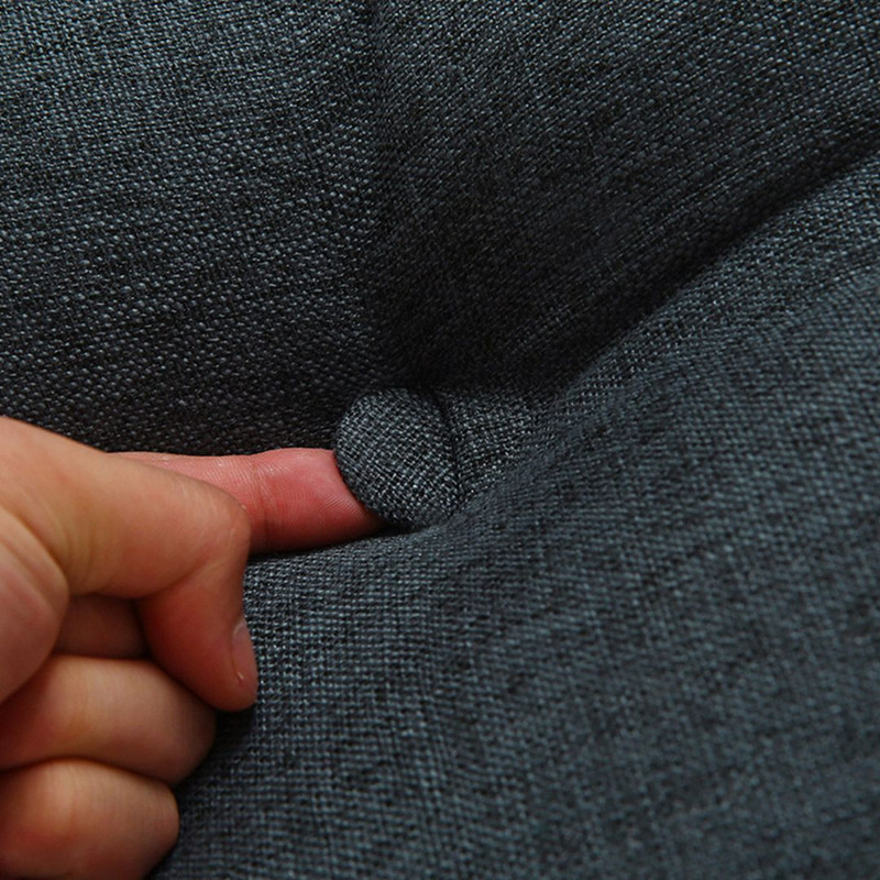 SOGA 4X 100cm Dark Grey Triangular Wedge Bed Pillow Headboard Backrest Bedside Tatami Cushion Home 9