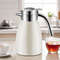 SOGA 12L Stainless Steel Insulated Vacuum Flask Coffee Water Jug Thermal White 0