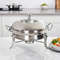 SOGA Stainless Steel Round Buffet Chafing Dish Cater Food Warmer Chafer With Glass Top Lid 0