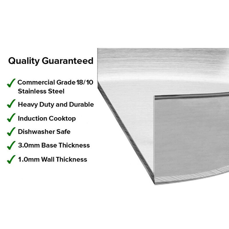 SOGA Stainless Steel 50L Stockpot 6