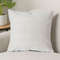 SOGA 45cm Cream Corduroy Polyester Throw Pillow Cover 0
