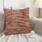 SOGA 45cm RustToned Woven Pillowcase 3