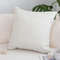 SOGA 45cm Minimalist Cream Tassel Pillowcase With Tassels 0