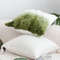 SOGA 45cm Ombre Faux Fur Pillowcase 4