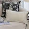 SOGA 30X50cm Elegant Cream Lumbar Pillowcase 3