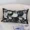 SOGA 30X50cm Modern Black White Abstract Lumbar Pillowcase 0