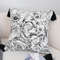 Soga 45cm Elegant Black White Cushion Cover With Tassels 0