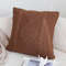 SOGA 45cm Sohobo Rectangle Knitted Cushion Cover With Boho Fringe 0