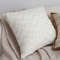 SOGA 45cm Cream Chevron Embroidered Pillowcase 6