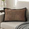 SOGA 30x50cm Textured Wave Lumbar Pillow Cover 2