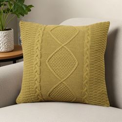 soga 45cm retro twisted vine rhombus pillowcase