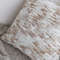 SOGA 45cm Faux Fur Geometric Pillowcase Gold 3