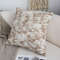 SOGA 45cm Faux Fur Geometric Pillowcase Gold 0